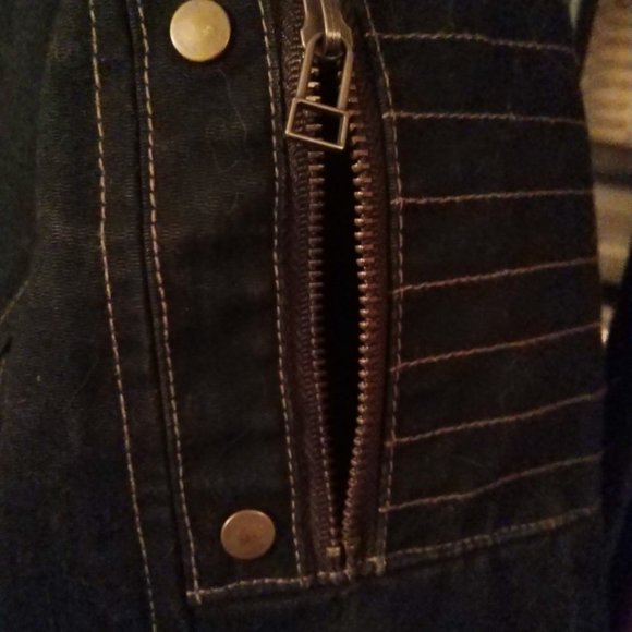 Kühl Heavy Duty Black Mock Neck Ladies Moto Jacket - Picture 5 of 16